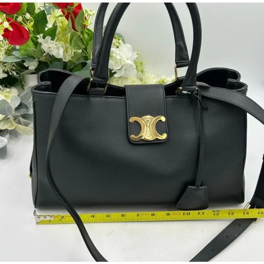 SOLD Women's Celine APPOLINE BAG in supple cap skin leather originally $4600 NWT - Picture 4 of 13